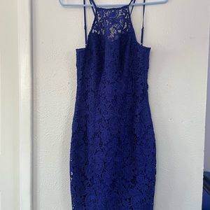 blue guess dress like new